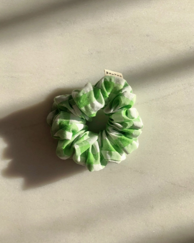 Gingham Scrunchies - Sprout