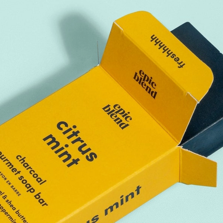 Citrus Mint Charcoal Bar Soap