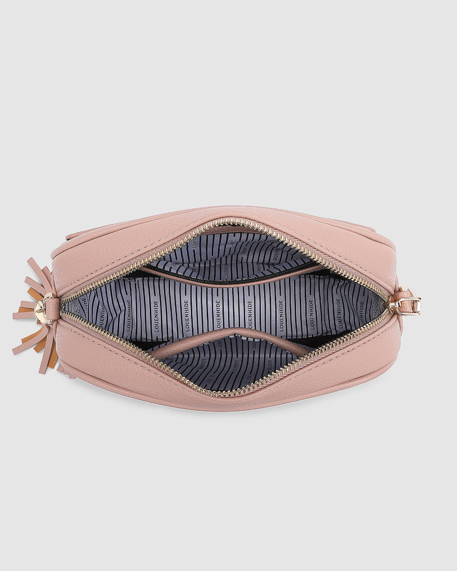Jacinta Crossbody Bag - Dusty Pink