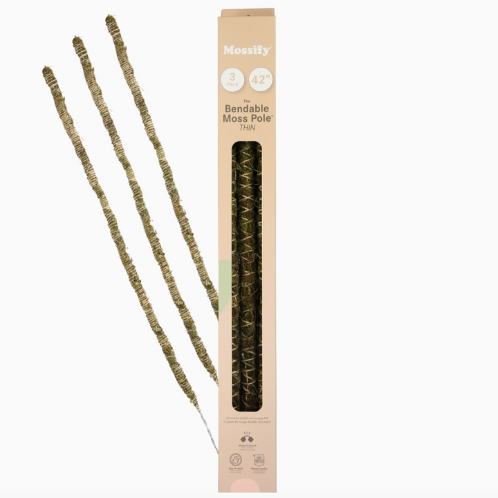 Bendable Moss Pole™ THIN - 3 pack