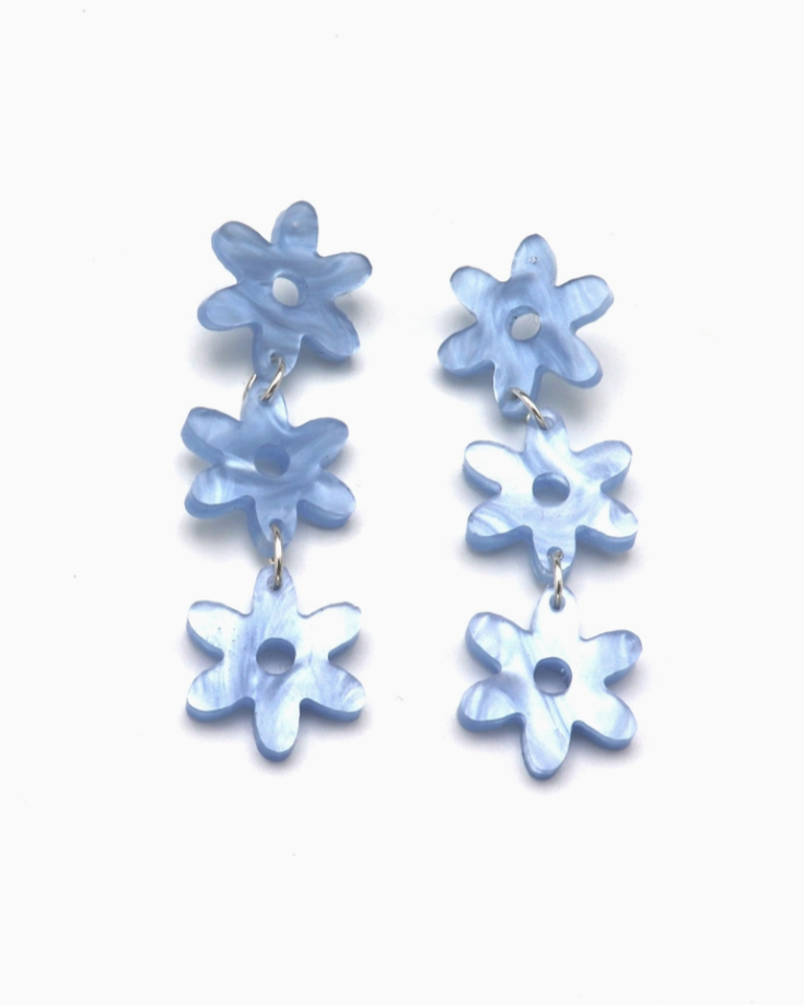 Daze Drop Earrings - Periwinkle