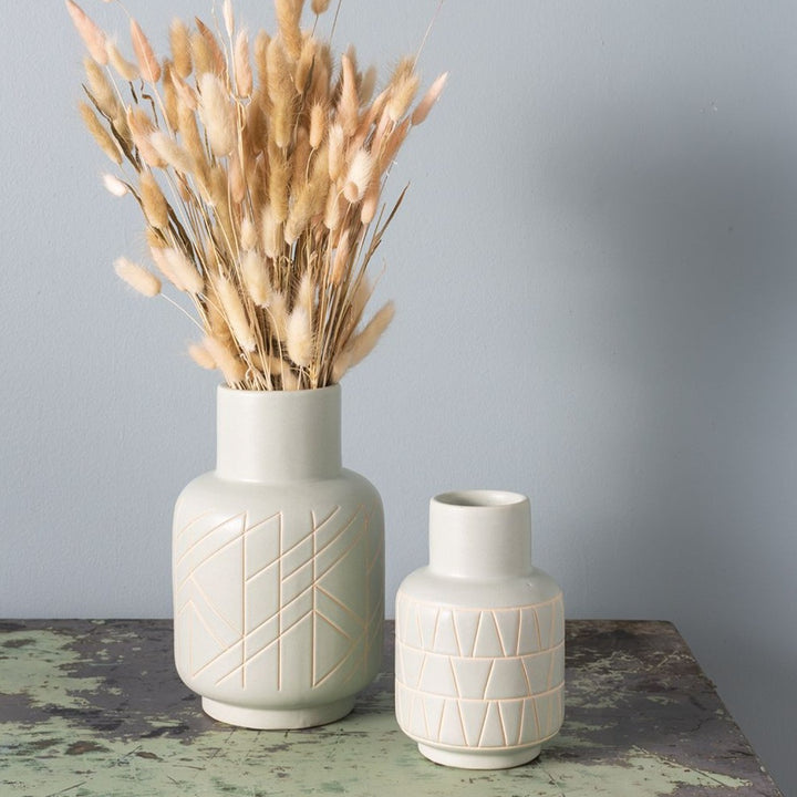 Joyful Mint Vase - Lg