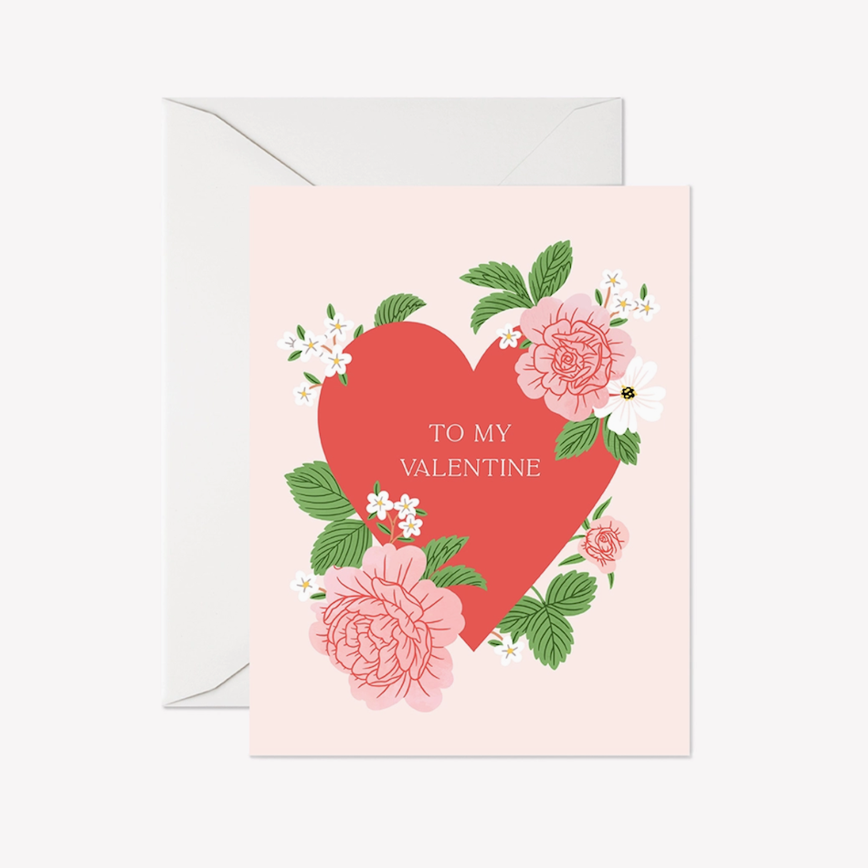 To My Valentine Card