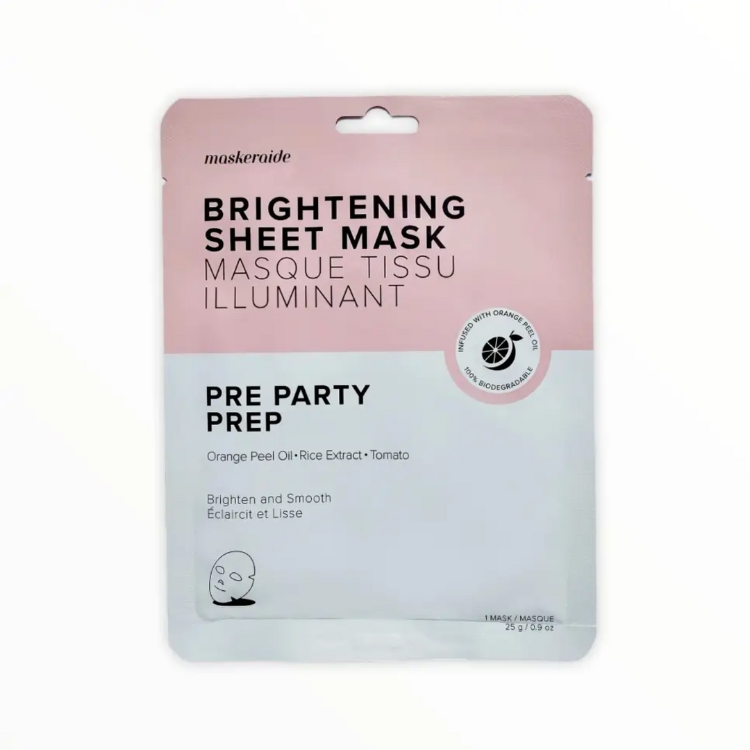 Pre-Party Prep Brightening Sheet Mask