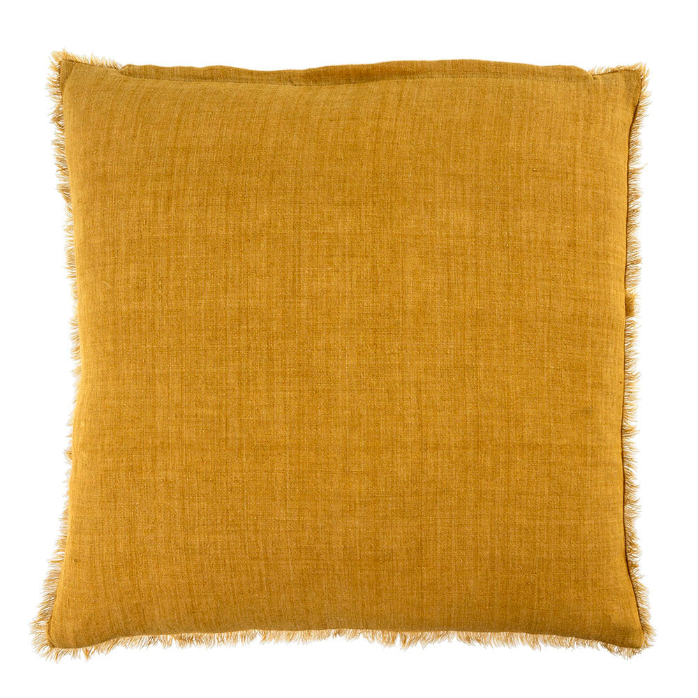 Lina Linen Pillow, Honey