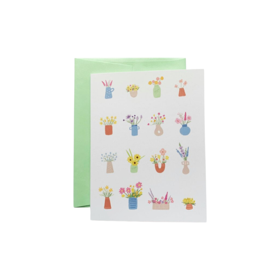 Flower Vases Card
