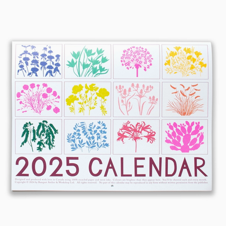 2025 Calendar - Drought Tolerant Plants