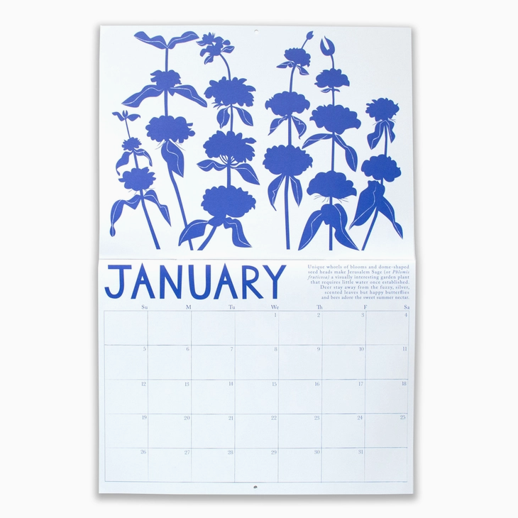 2025 Calendar - Drought Tolerant Plants