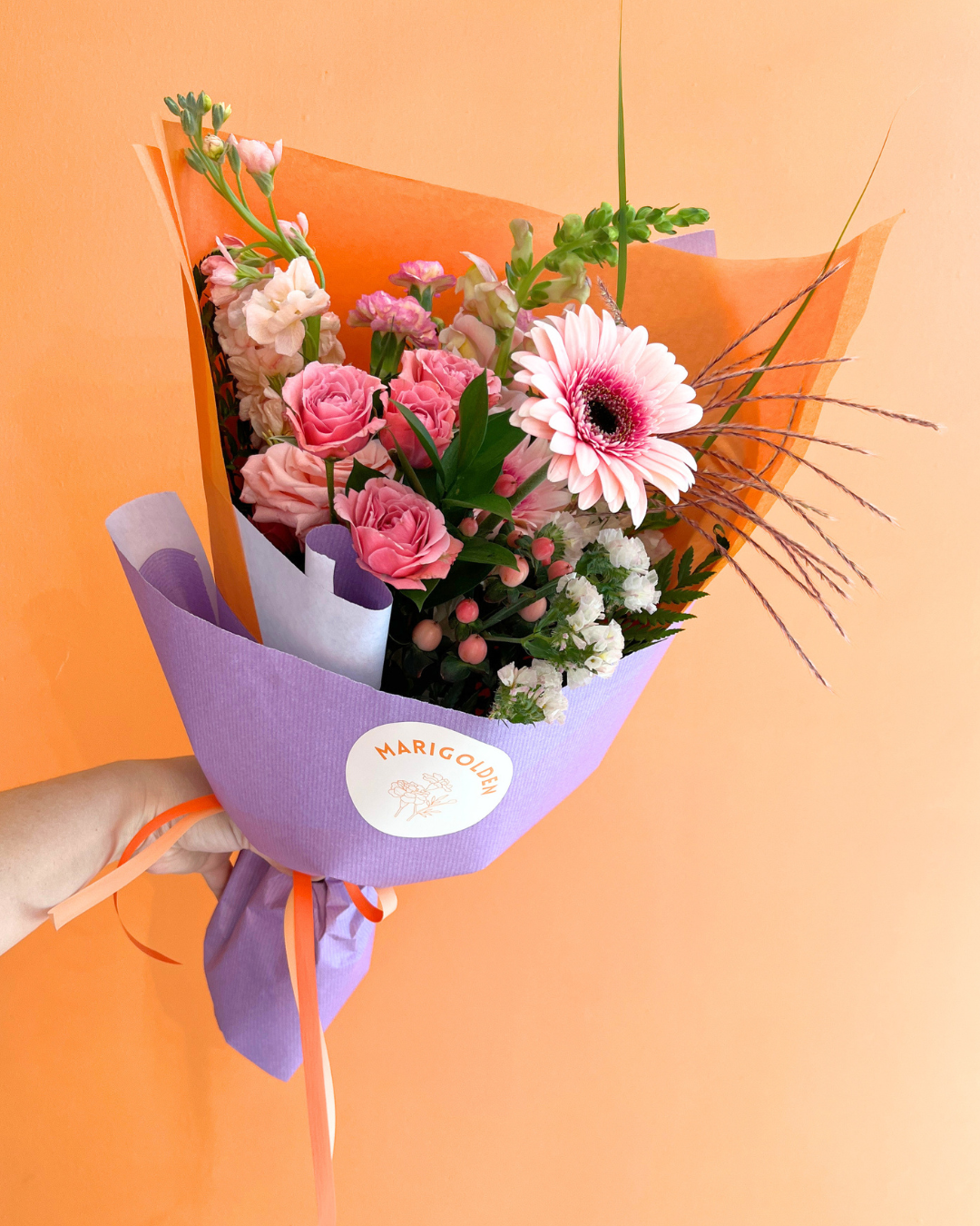 Worth Celebrating | Flowers + Scented Candle