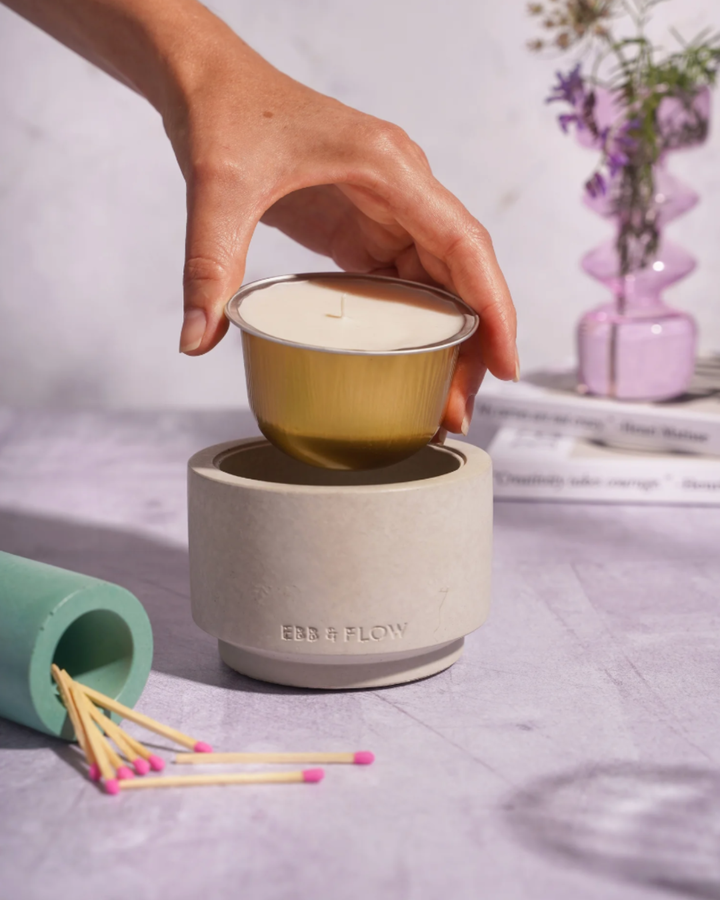 Worth Celebrating | Flowers + Scented Candle