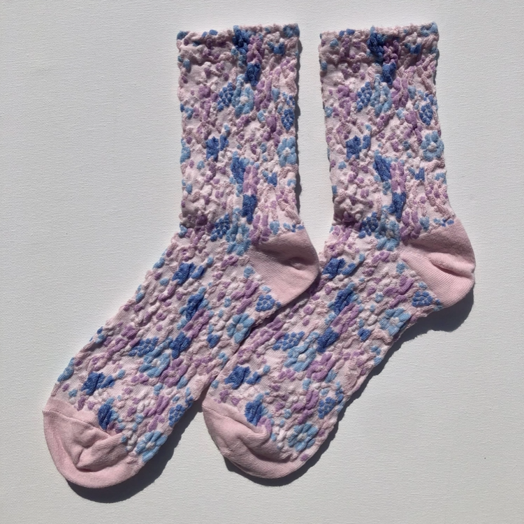 Flower Market Socks - Pink