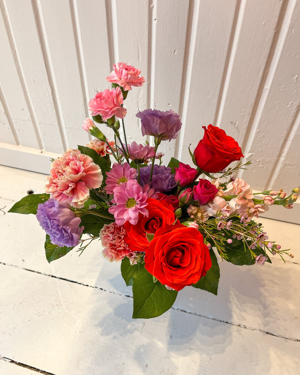 Valentine's Vase Arrangement