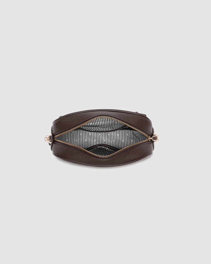 Jacinta Crossbody Bag - Chocolate