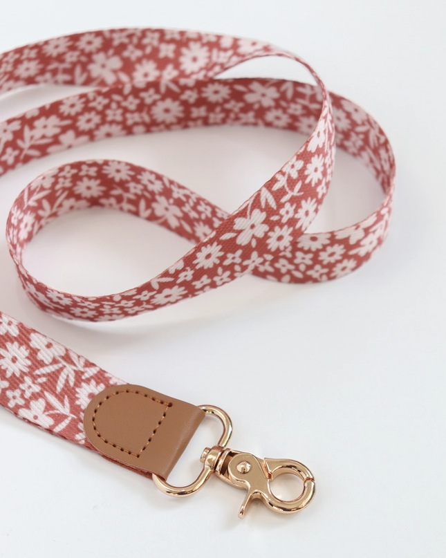 Ditsy Floral Lanyard