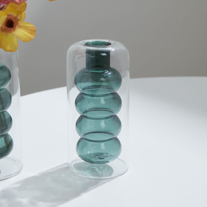 Abacus Vase - Green