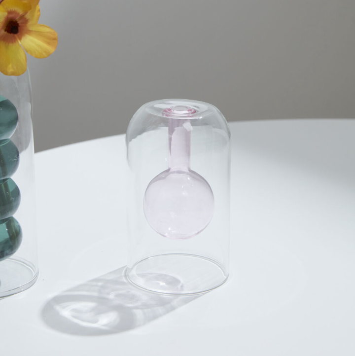 Abacus Vase - Pink