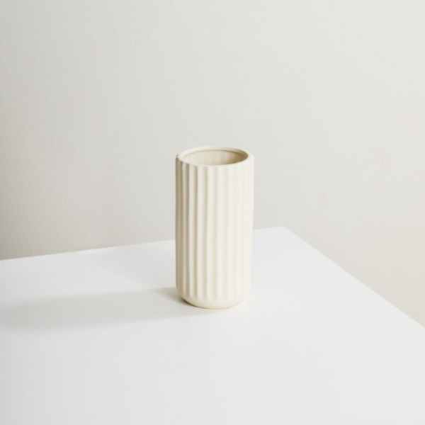 Beam Vase - Off-White