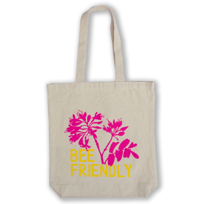 Bee Friendly Tote Bag