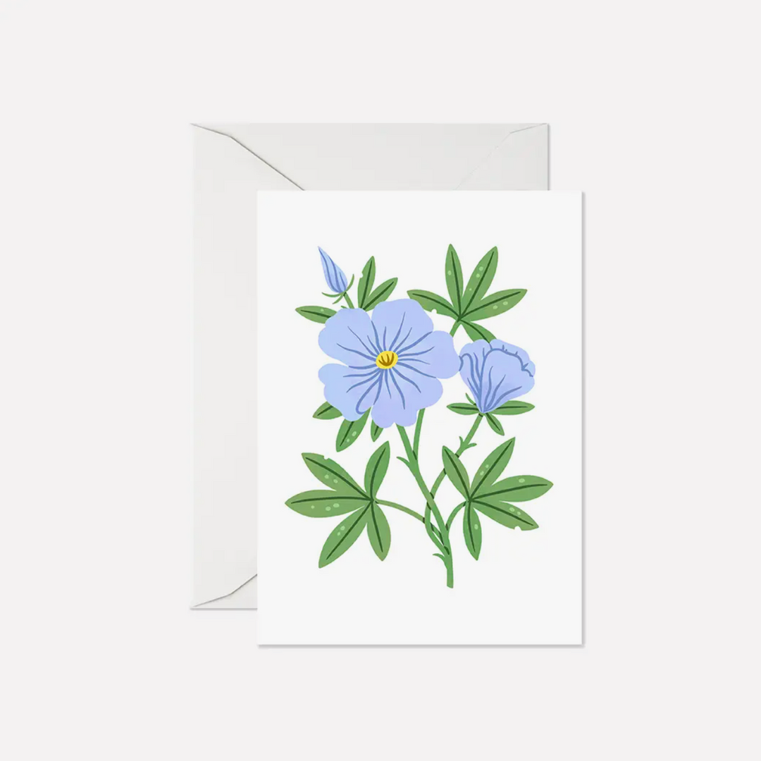 Blue Wildflower | Mini Card | Boxed Set of 8
