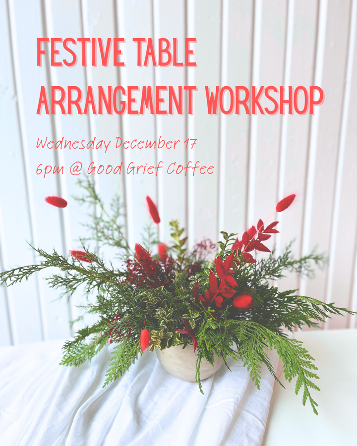 Festive Table Arrangement Workshop