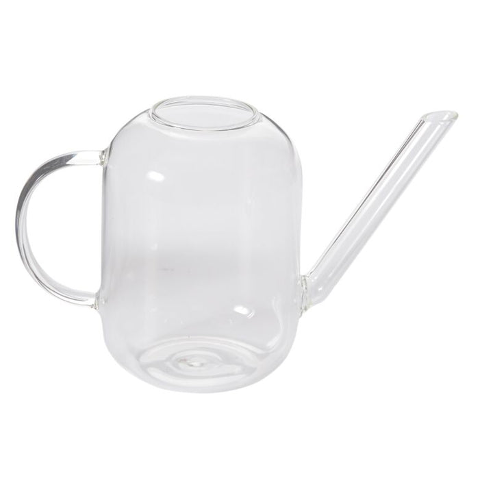 Clear Glass Watering Can