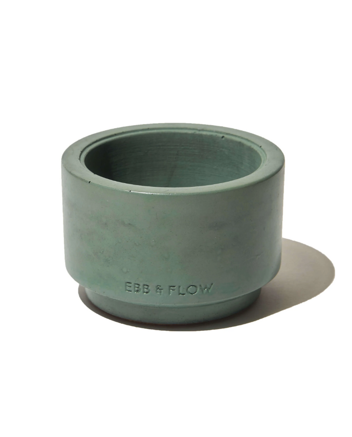 Refillable Concrete Candle Vessel