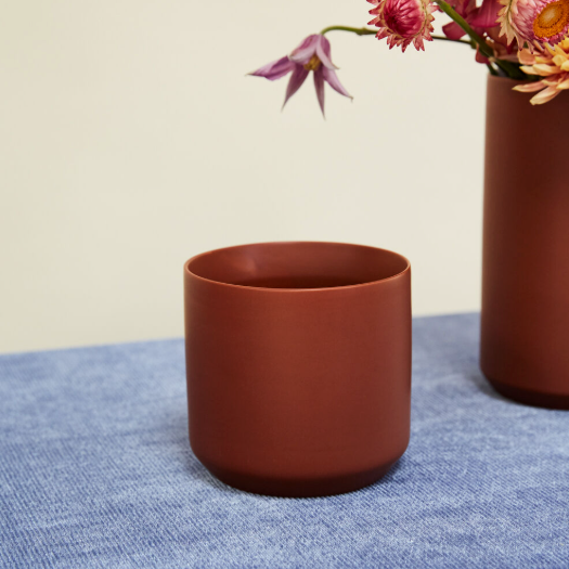 Kendall Pot - Brown - 4"