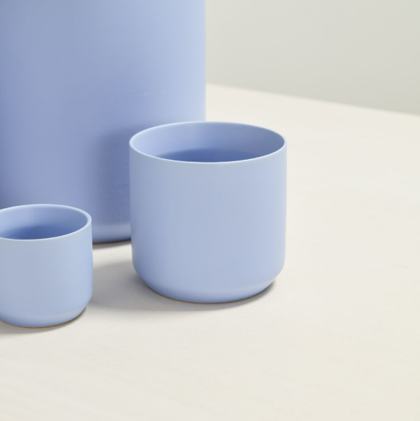 Kendall Pot - Light Blue - 4"