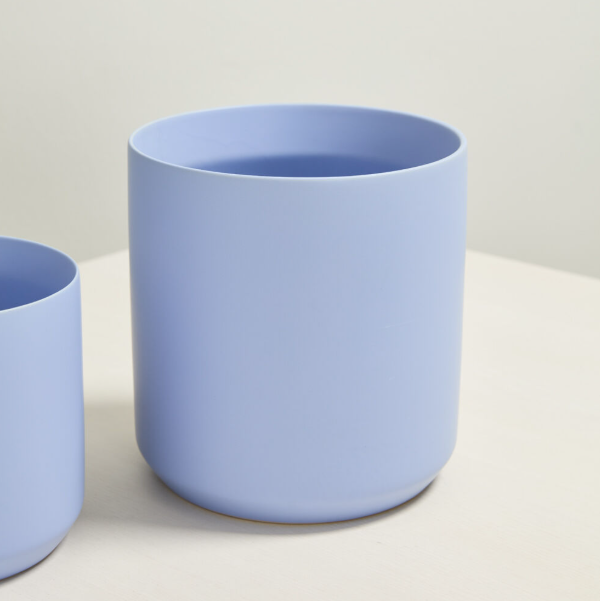 Kendall Pot - Light Blue - 8"