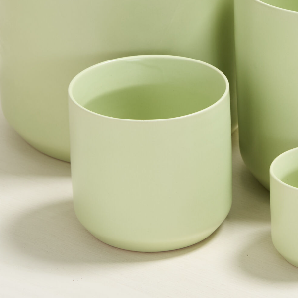 Kendall Pot - Light Green - 4"