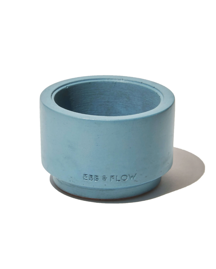 Refillable Concrete Candle Vessel