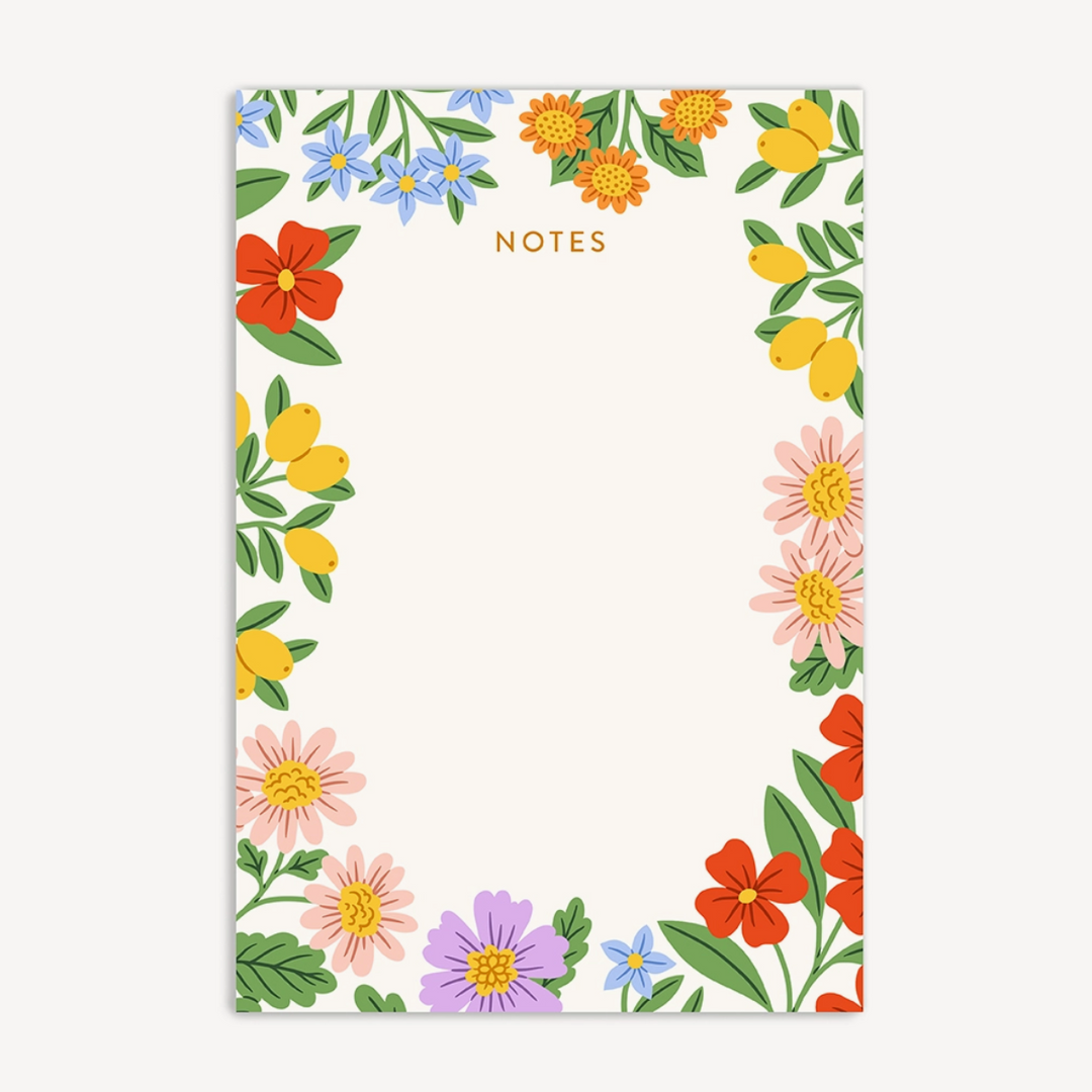 Loveliest Floral Notepad