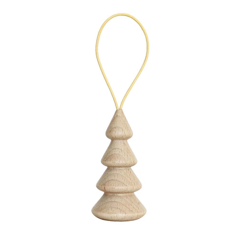 Wooden Christmas Tree Ornament