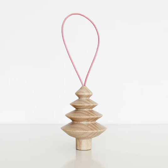 Wooden Christmas Tree Ornament