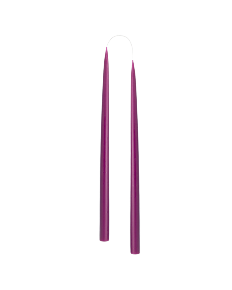Dark Heather - Danish Taper Candle