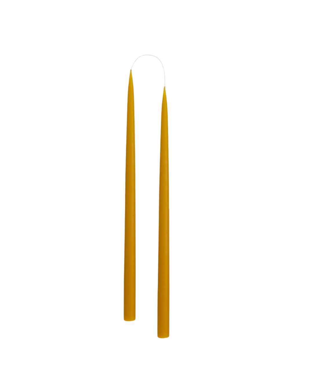 Honey - Danish Taper Candle