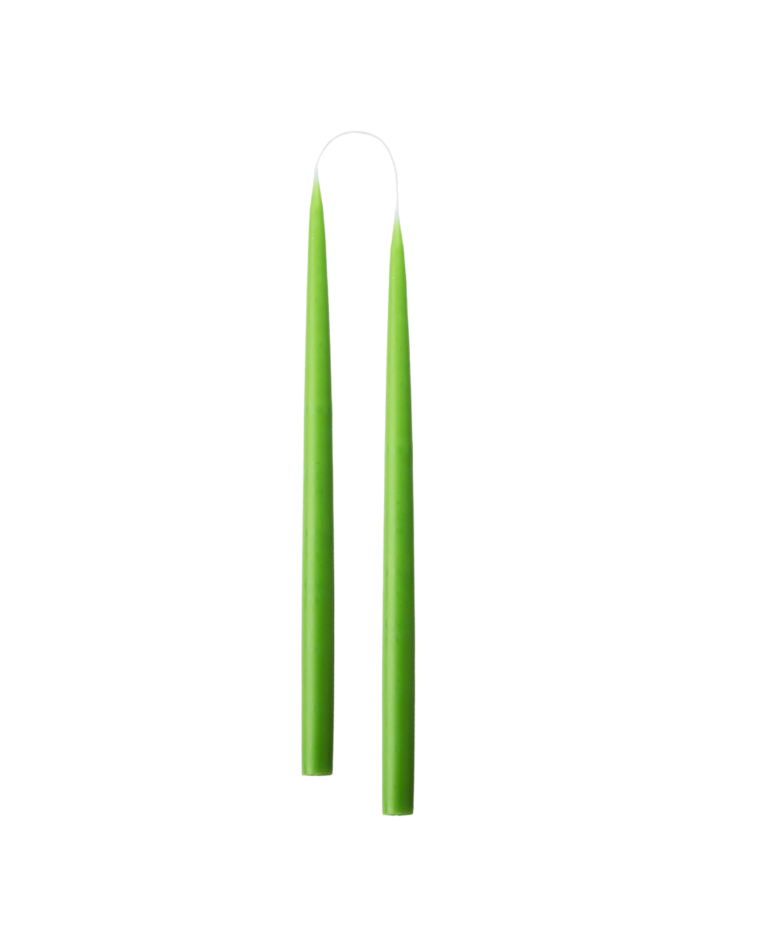 Medium Green - Danish Taper Candle