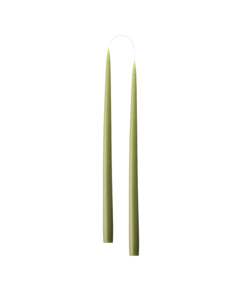 Olive - Danish Taper Candle