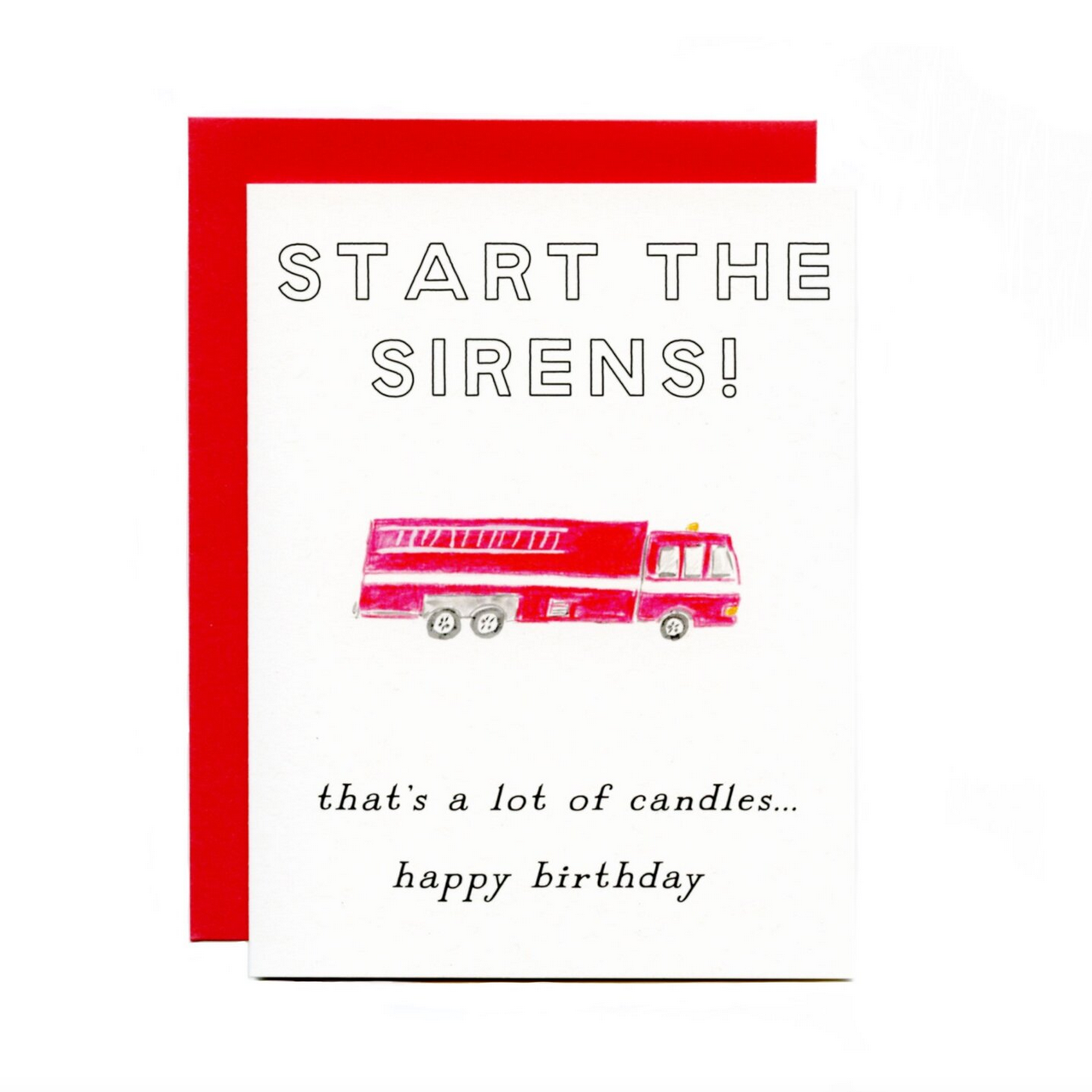 Start The Sirens Birthday Card – Marigolden